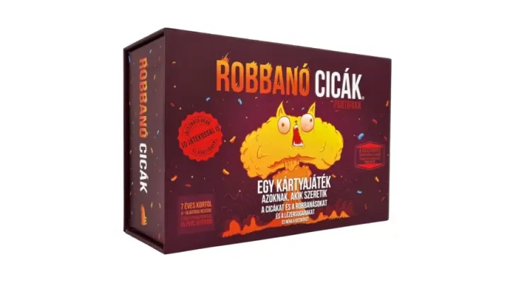 Robbanó cicák partipakk
