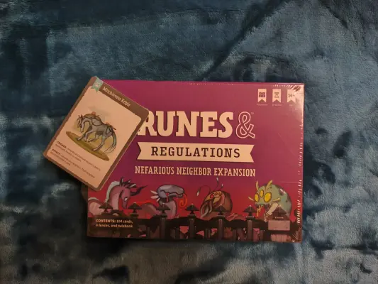 Runes & Regulations: Nefarious Neighbor - csak kiegészítő
