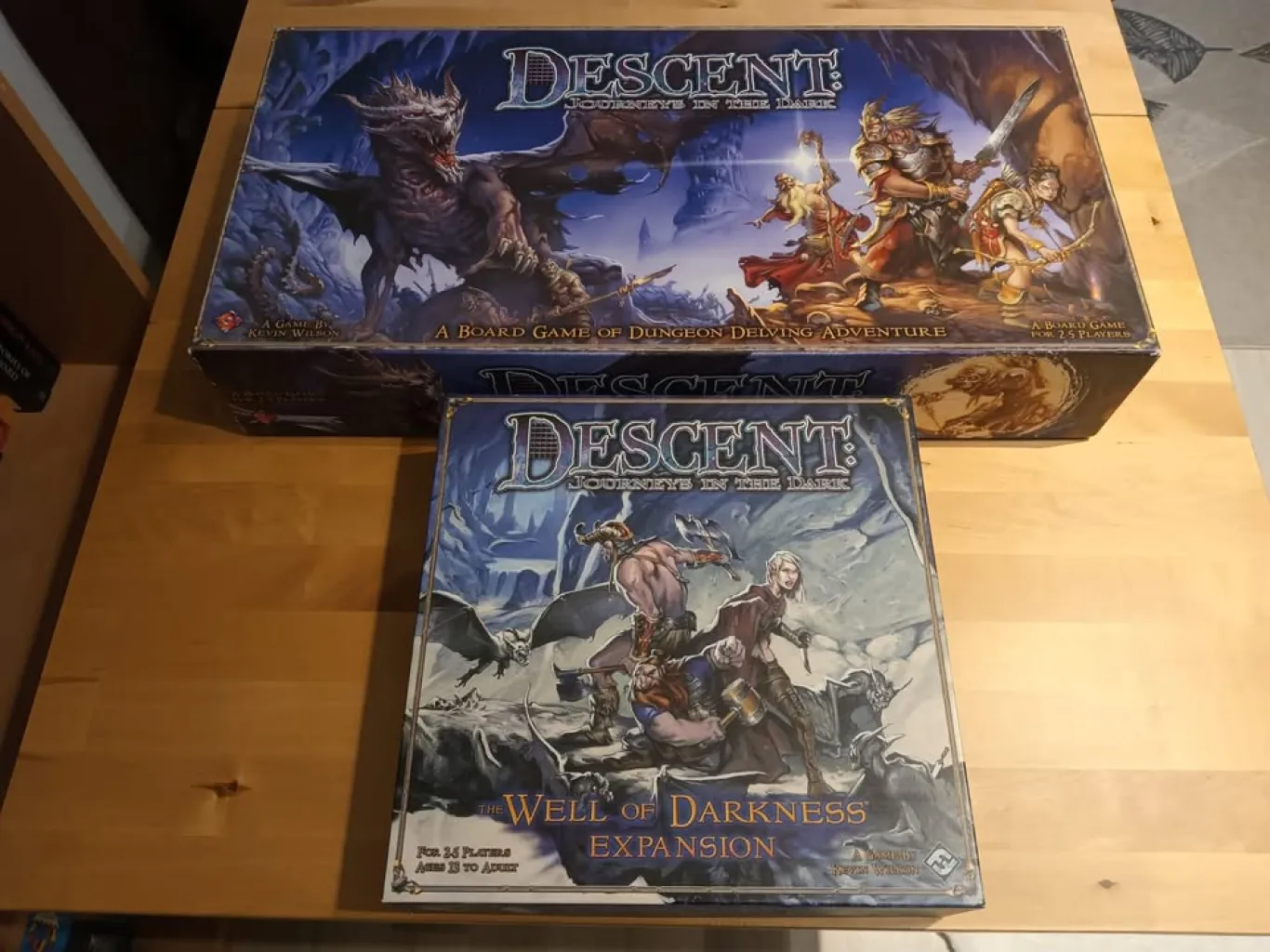 Descent: journeys in the dark + Well of Darkness