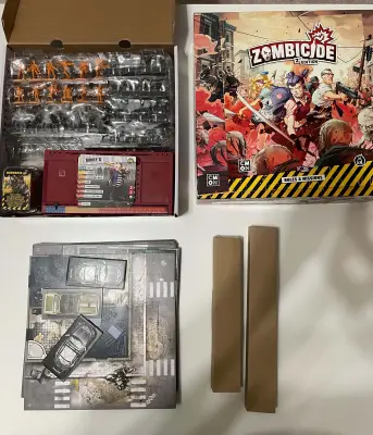 Zombicide + 2 kieg - Teljes hirdetéscsomag