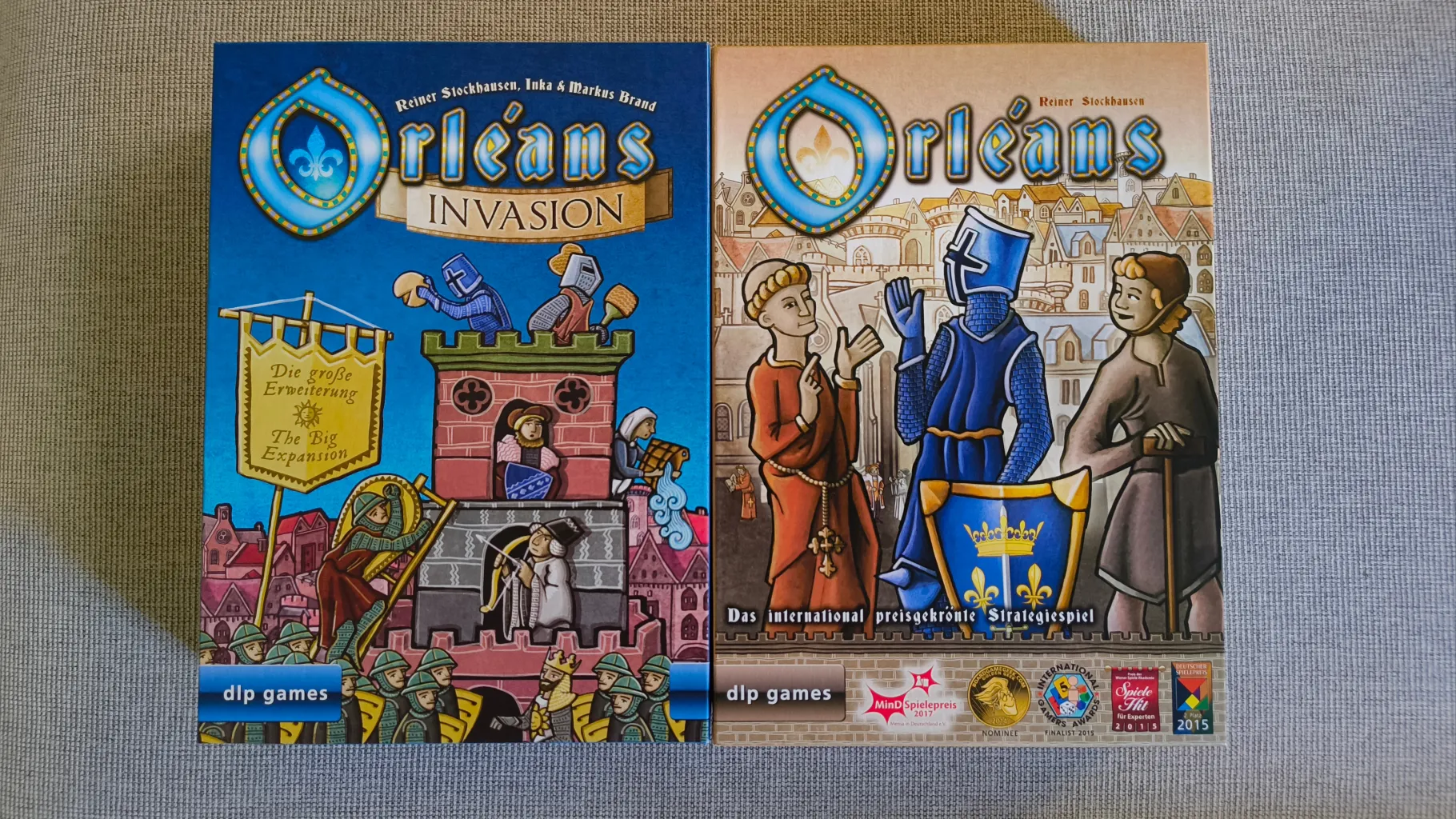 Orléan alapjáték és Invasion kiegészítő - Teljes hirdetéscsomag